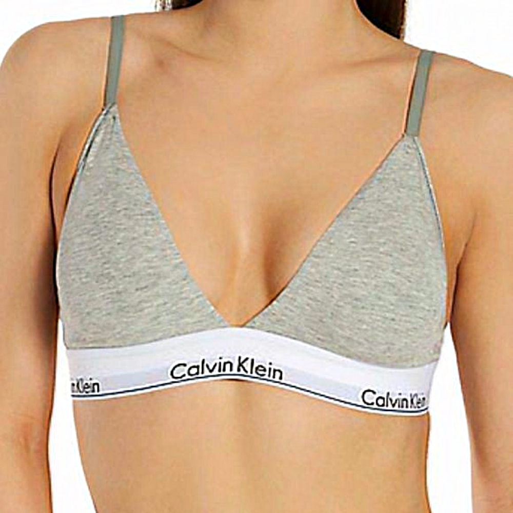 Calvin Klein | Gray Triangle‎ Bralette